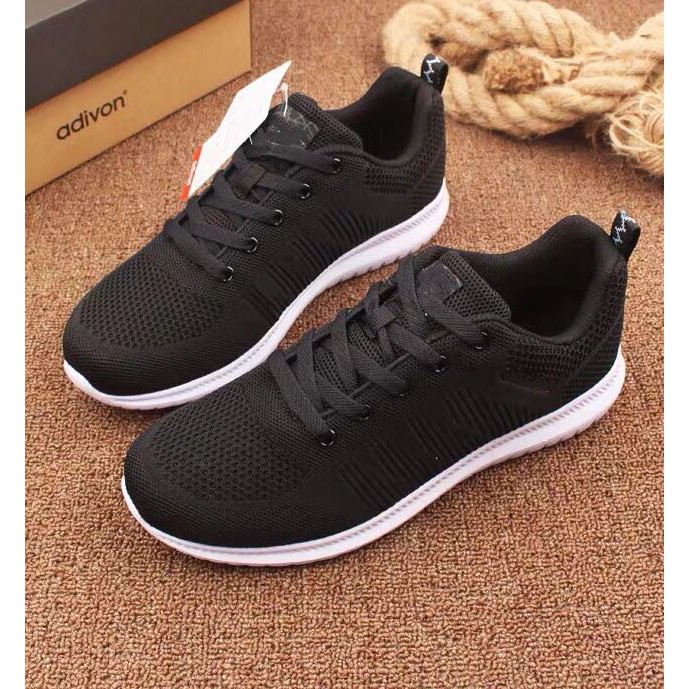 nike Men's And Women's Unisex Black rubber shoes | Shopee Philippines