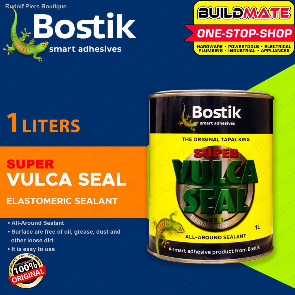 BOSTIK Super Vulcaseal Vulca Seal Adhesive Elastomeric Sealant 1 Liter