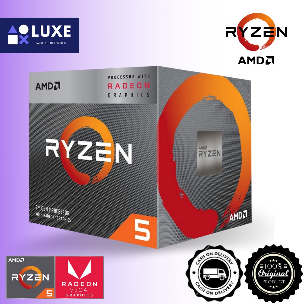 Amd Ryzen 5 With Radeon Vega Graphics