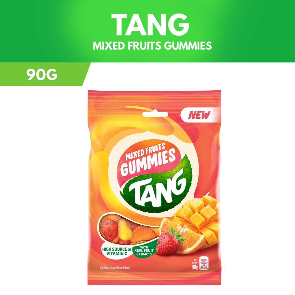 Tang Mixed Fruit Gummy Candy 90g | Shopee Philippines