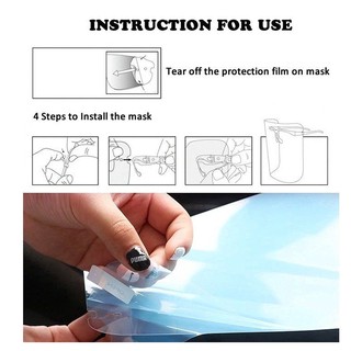 [Glasses+Face Shield]Anti-fog Dental Face Shield Protective Lsolation Glasses With Box HengDe #4