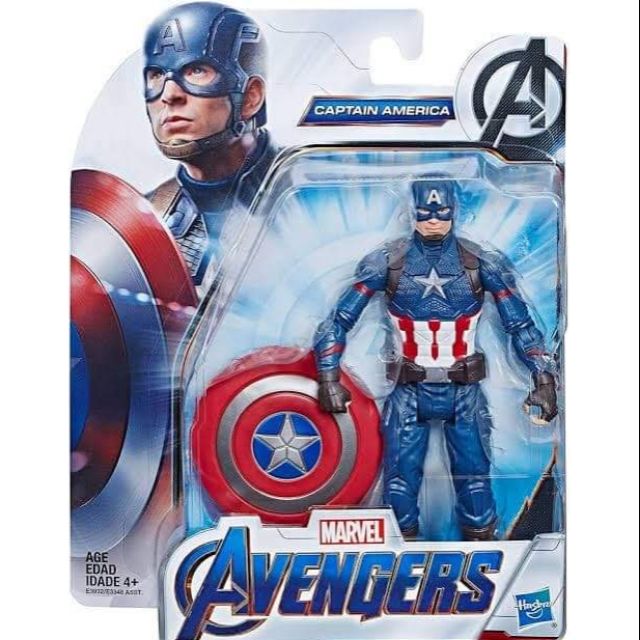 captain america action figure 6 inches
