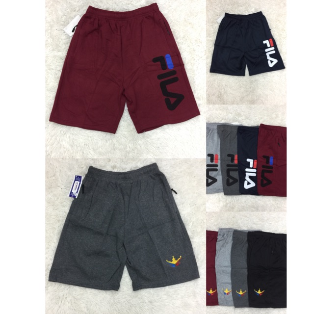 fila men's shorts with zipper pockets