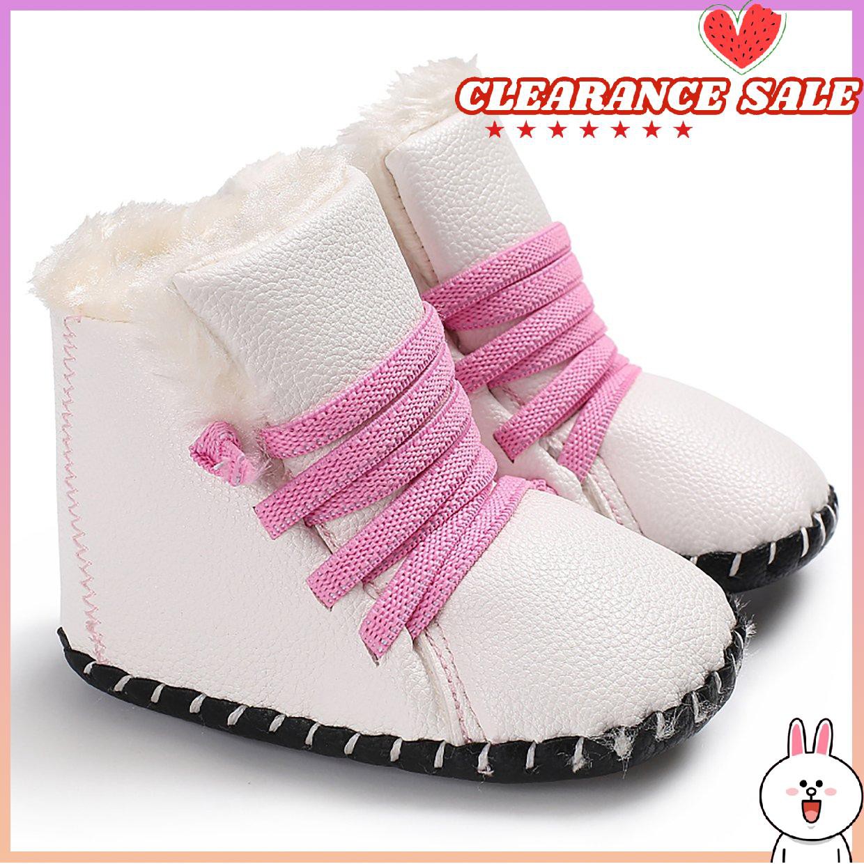 soft leather booties for babies