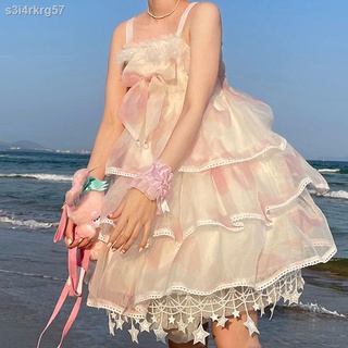 ◊Xiaomuyu Studio Factory original Mori dress sweet everyday princess dress Lolita jsk suspender dre #5