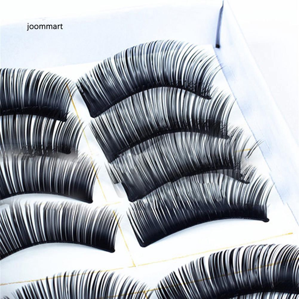 thick false eyelashes