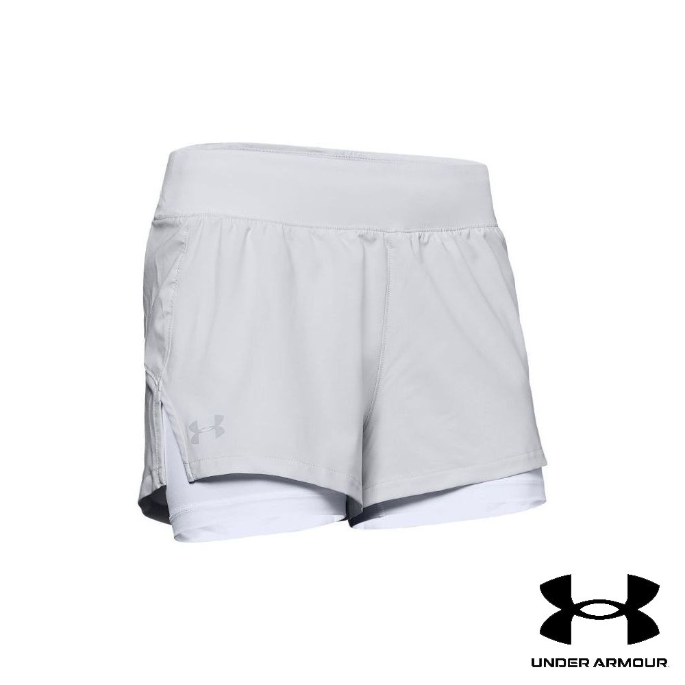 white 2 in 1 shorts