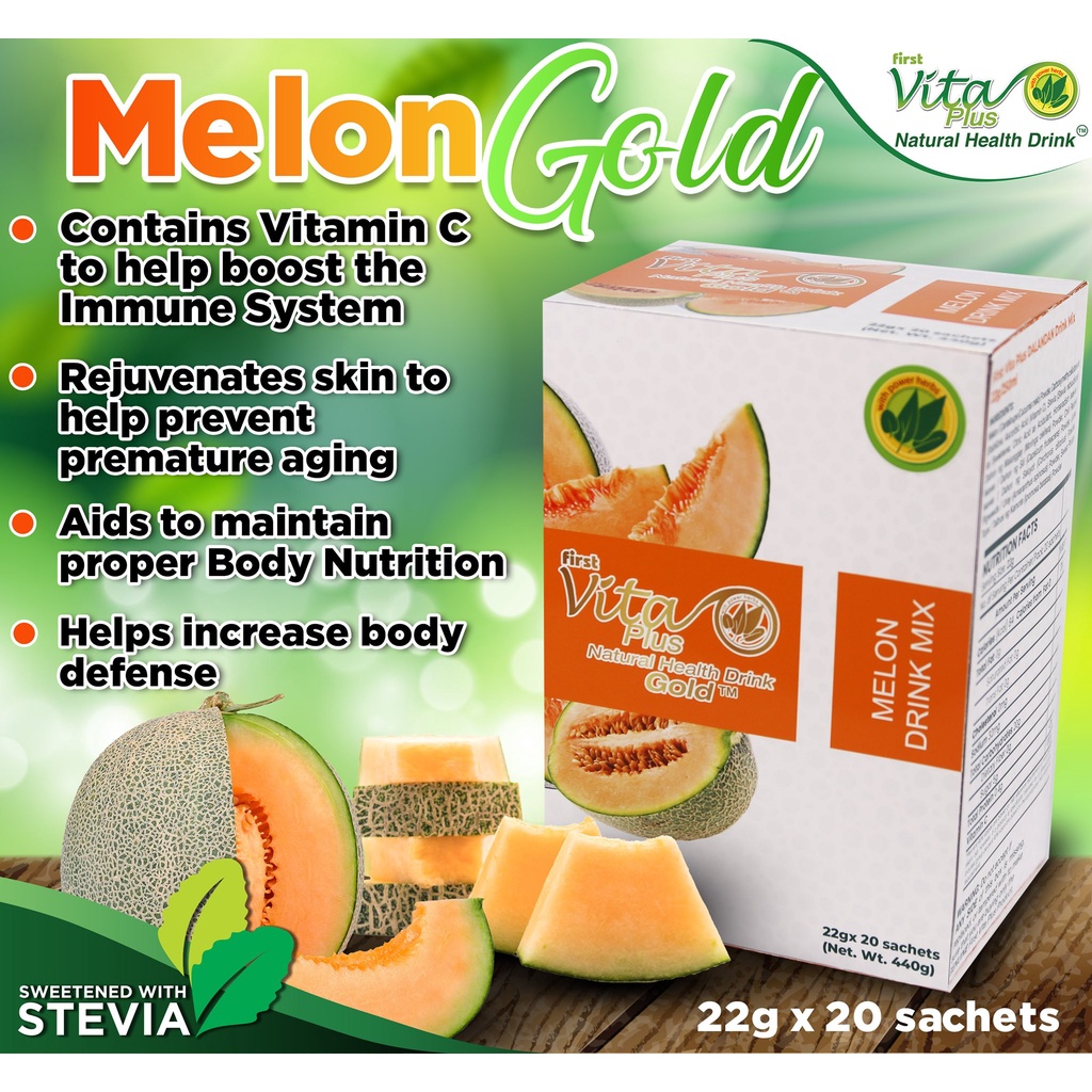 Melon Gold First Vita Plus Shopee Philippines