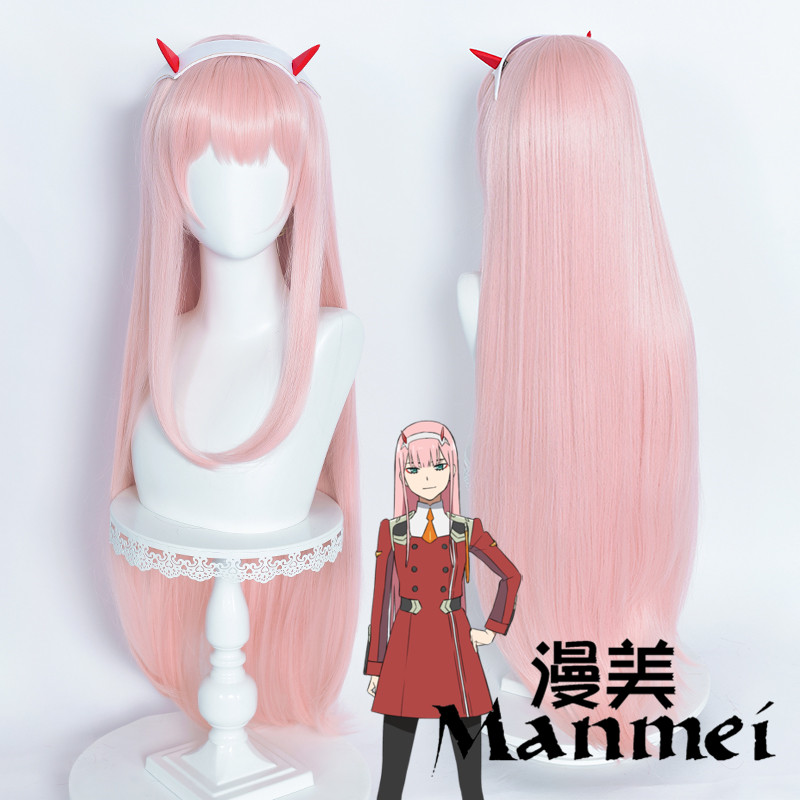 Manmei Anime DARLING in the FRANXX 02 Cosplay Heat Resistant Synthetic ...