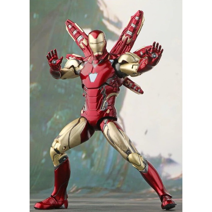 ZD TOYS Armored MK85 Iron Man Avengers Endgame Marvel 7" Action Figure mark 85 