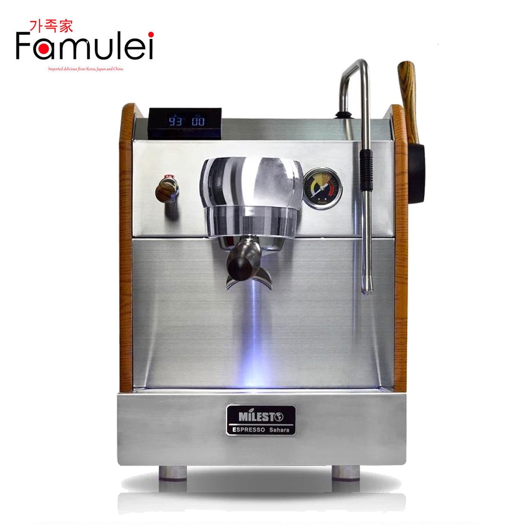 Famulei Milesto Sahara EM23 Semi Automatic Espresso Machine Dual