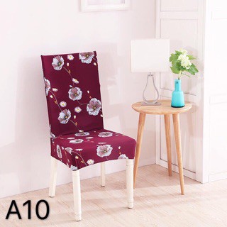 Cute Dining Chair Slipcover Seat Covers Spandex Furniture Protector Christmas