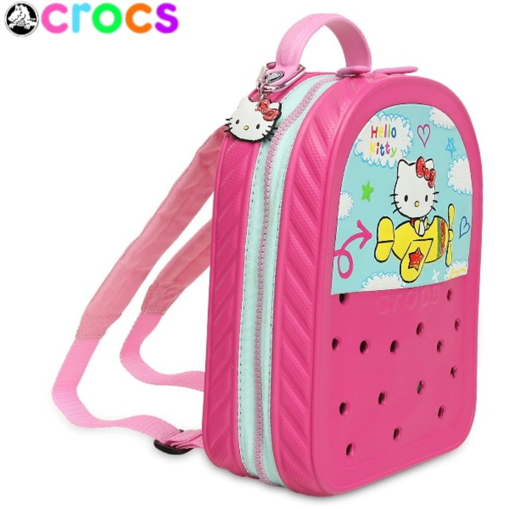 crocs girl backpack
