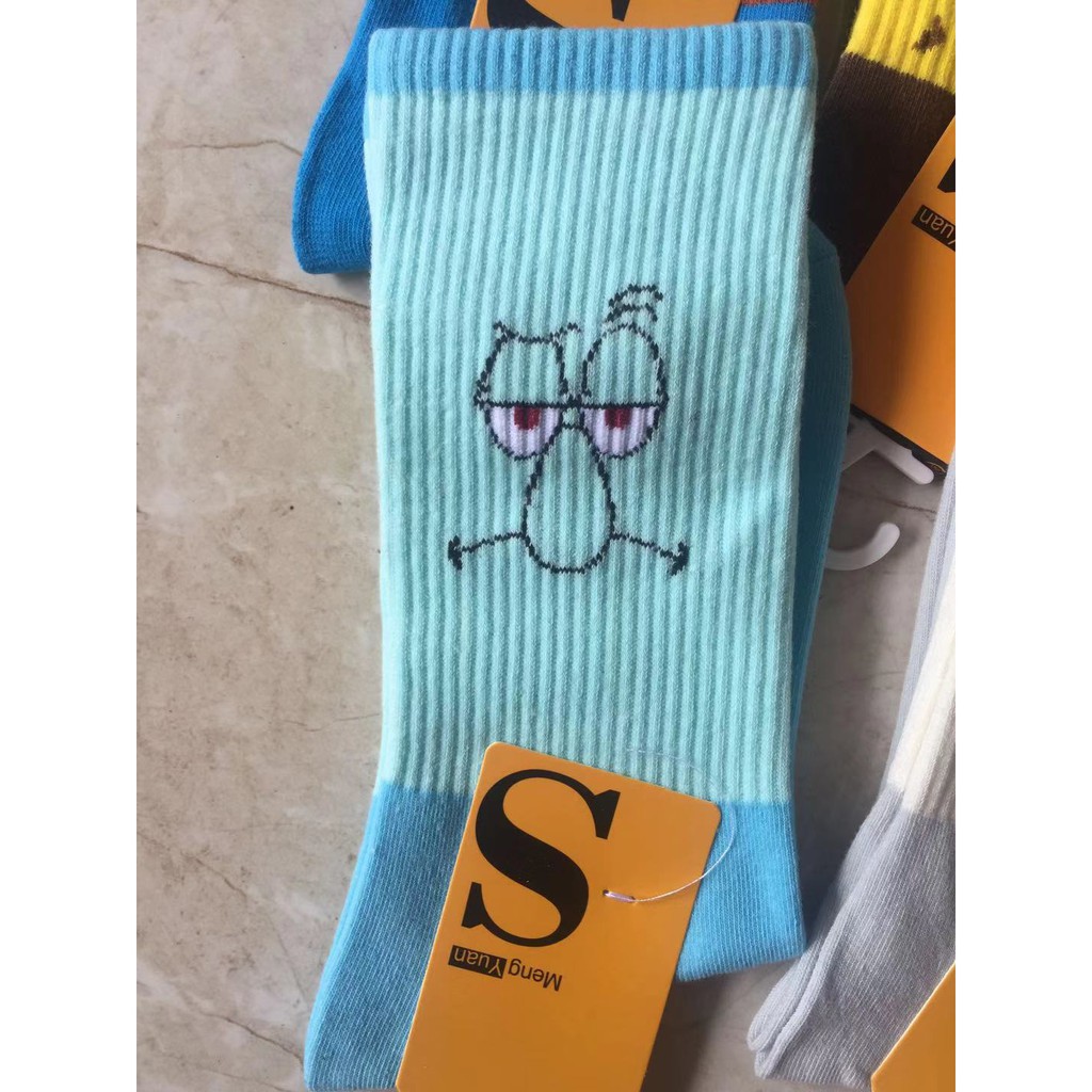 nike kyrie socks spongebob