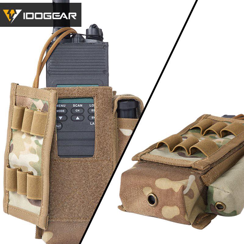 IDOGEAR Tactical MOLLE PRC-148/152 Radio Pouch Walkie 3521 | Shopee ...