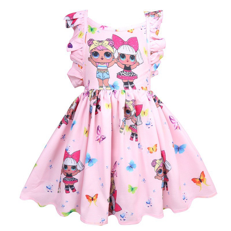 Girl baby lol surprise doll Kids Dress Princess Dress Dress Girl Dress
