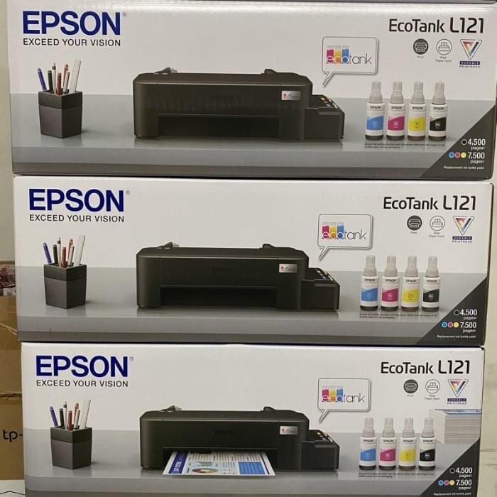 New Epson L121 Ecotank 3in1 Inkjet Printer With Free Inks Upgraded L120 Shopee Philippines 2026