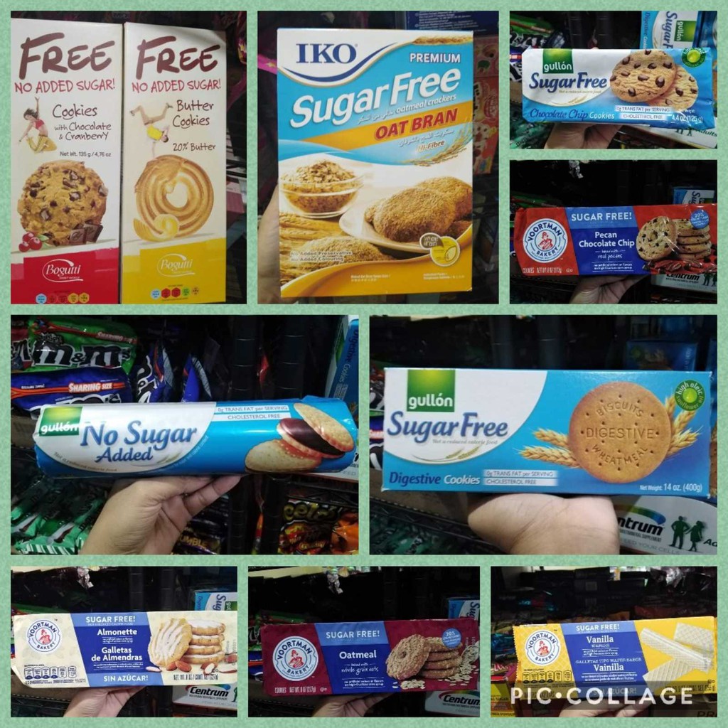 Sugar Free Imported Healthy Snack Diabetic No Sugar Biscuit Snacks Shopee Philippines