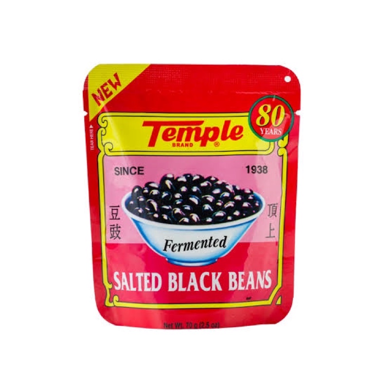 Temple Salted Black Beans (70g) | Shopee Philippines