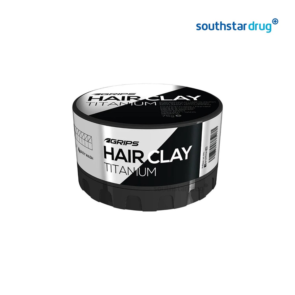 Grips Hair Clay Titanium 75 g