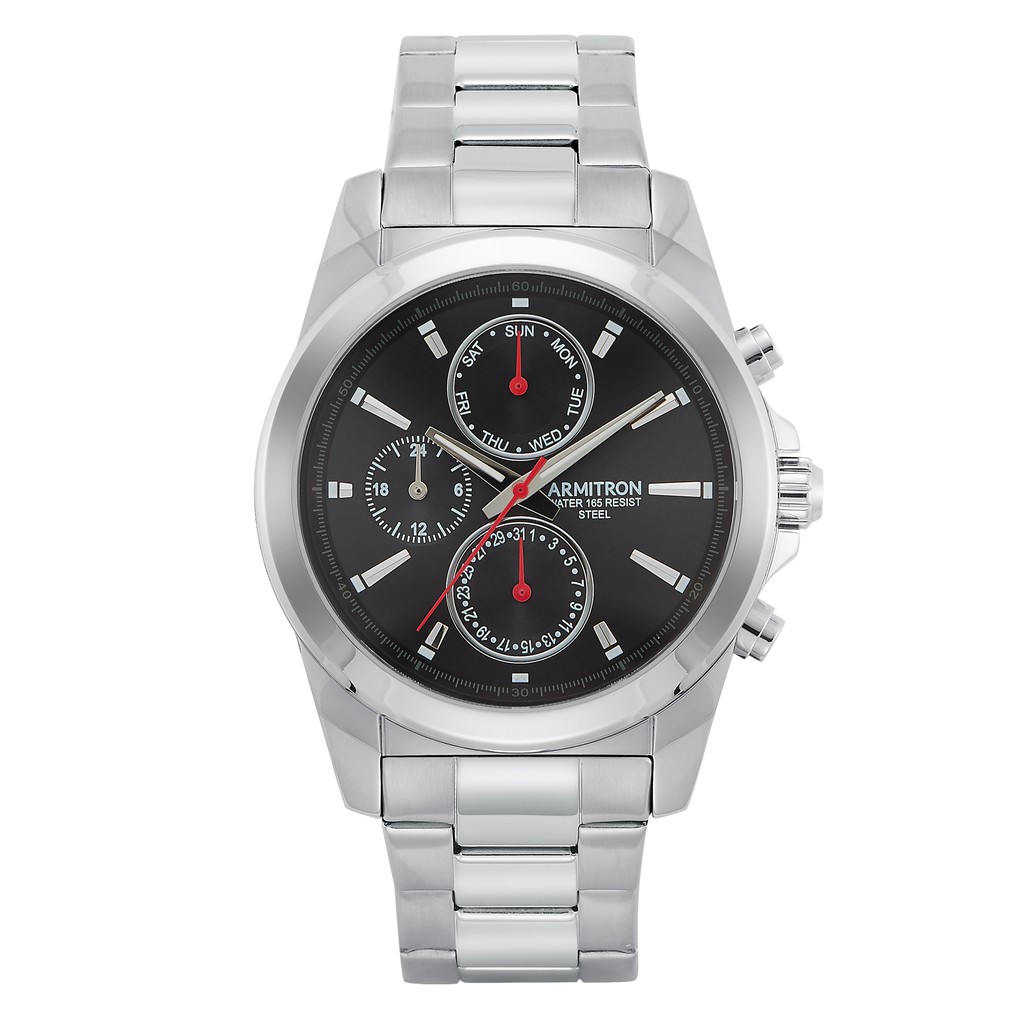 armitron water 165 resist steel