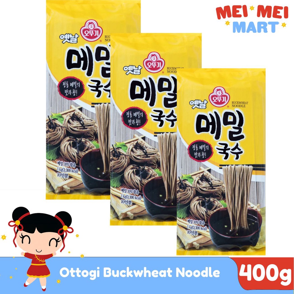 Ottogi Buckwheat Noodle Soba Noodle Yetnal Memilguksu 400g Shopee