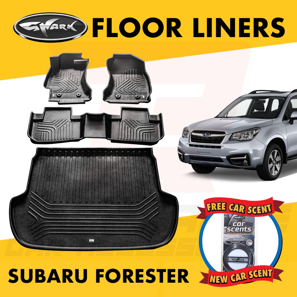 Shark Floorliner Floor Mat Subaru Forester 2015 2016 Shopee