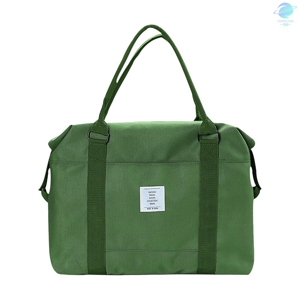 green sports bag