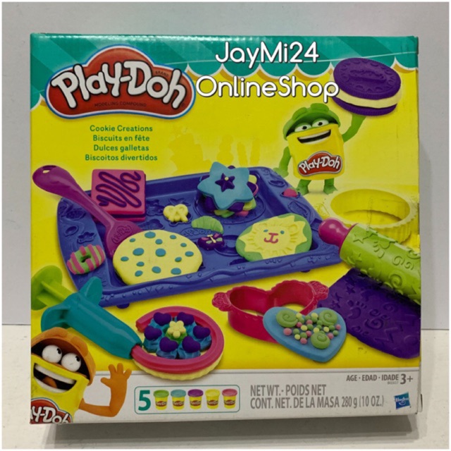 play doh cookie creations