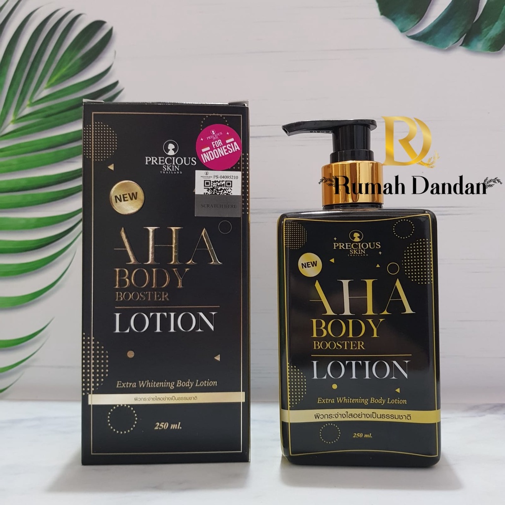 Precious Skin Thailand AHA body Booster lotion extra whitening body lotion 250ml Shopee