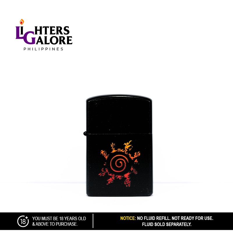 Lighters Galore BRANDLESS FLINT LIGHTER (NARUTO CURSE SEAL) Shopee