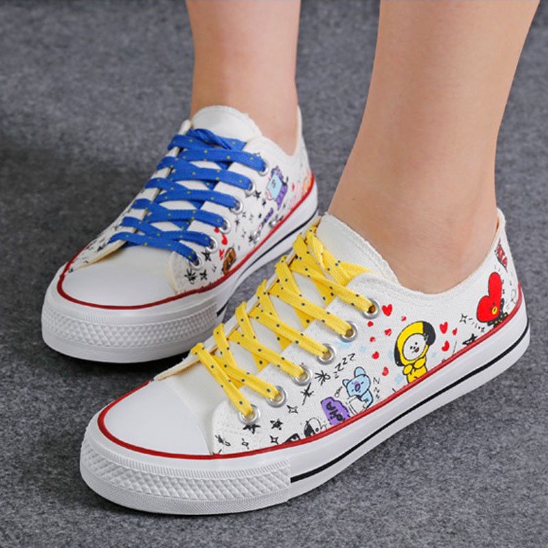 BT21 Shoes  Canvas Casual Shoes  Chuck Taylor BTS KPOP 1 