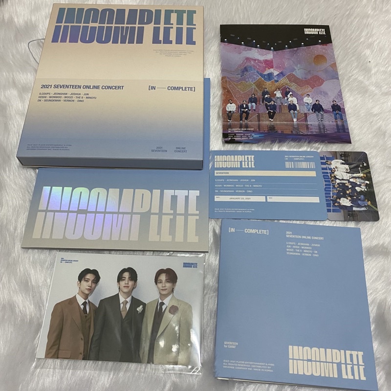 SEVENTEEN - seventeen incomplete dvd Bluray セット ドギョムの+