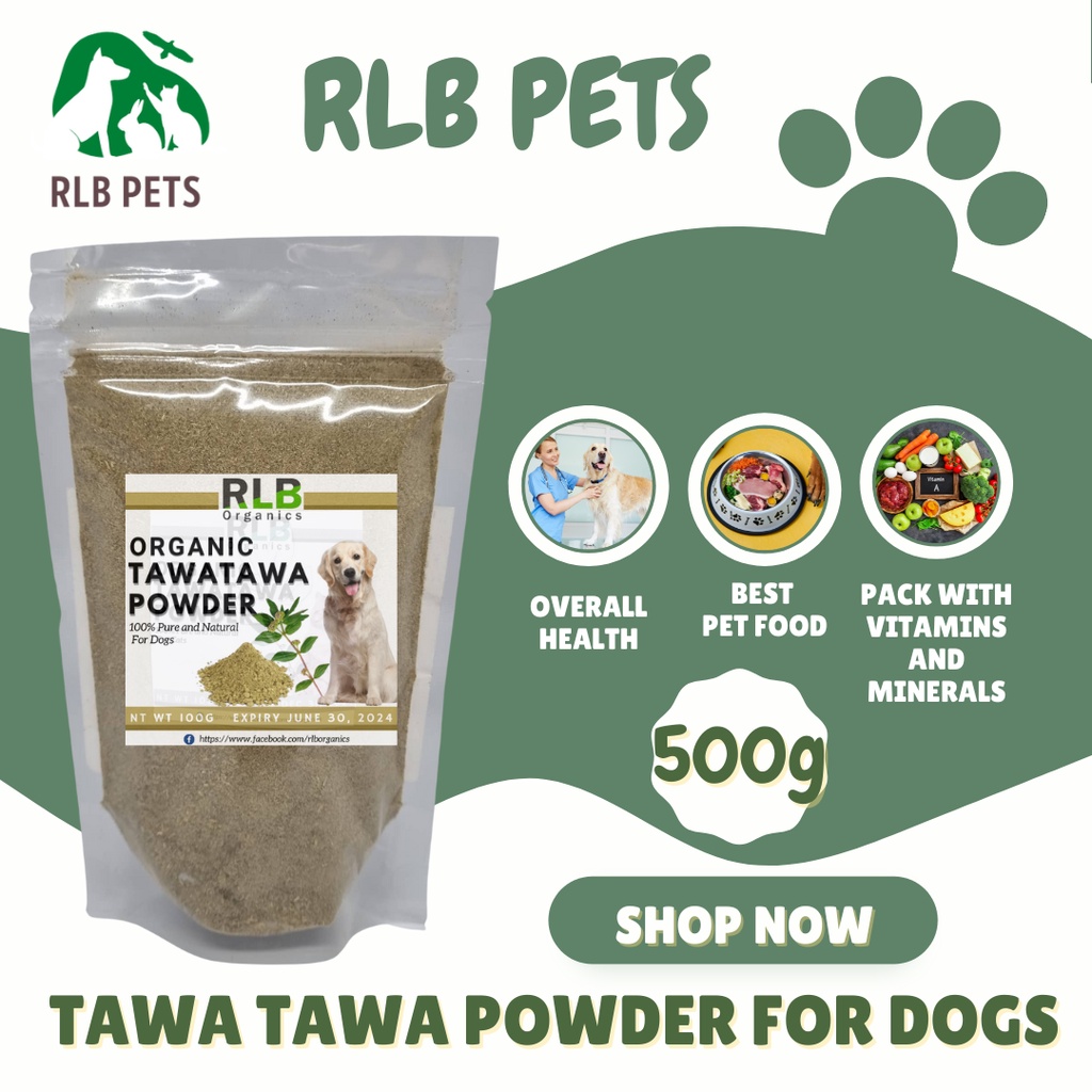500 grams Pure Natural Tawa Tawa Powder for Dogs Overall Health w