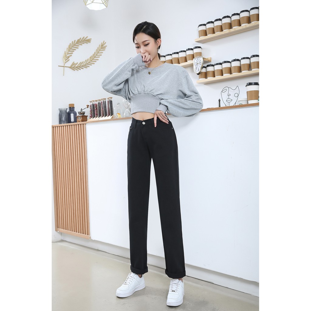 ZX BIG SIZE WIDE LEG Pants BlackPink Mom Jeans HighWaist BoyFriend TikTok  Outfit Dancer for Women | Shopee Philippines