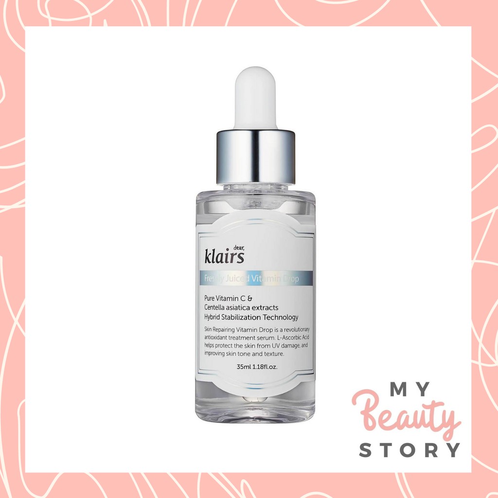 Dear Klairs Freshly Juiced Vitamin Drop (Vitamin C Serum) Shopee