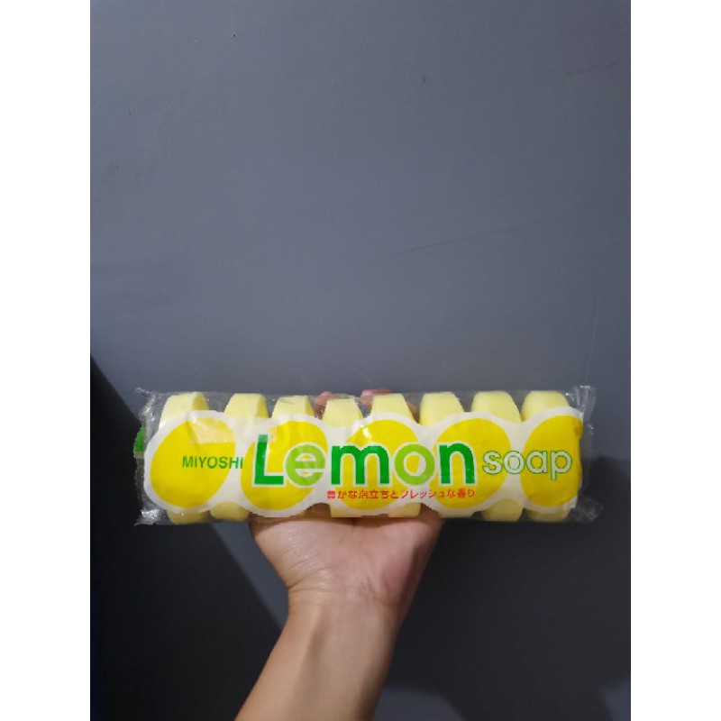 MIYOSHI LEMON SOAP 100 MADE IN JAPAN Shopee Philippines