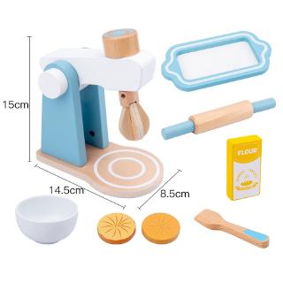 wood toy mixer