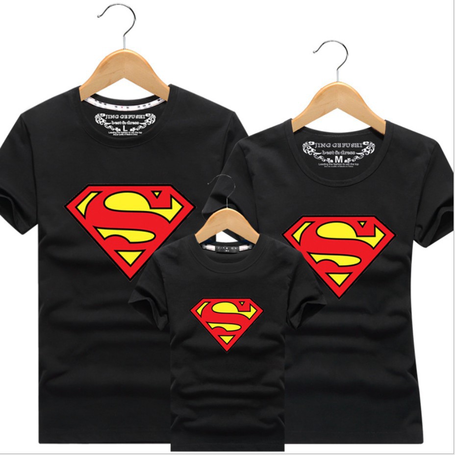 matching superhero shirts for couples