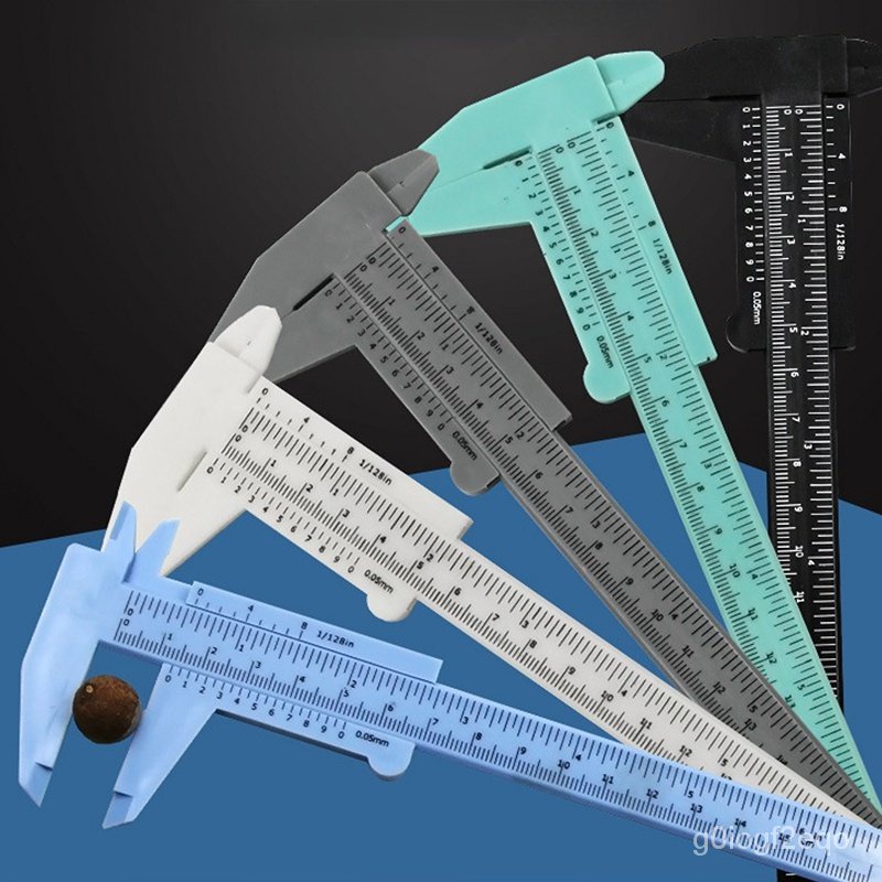 0150mm Plastic Measuring Vernier Caliper Tattoo Caliper Ruler Gauge