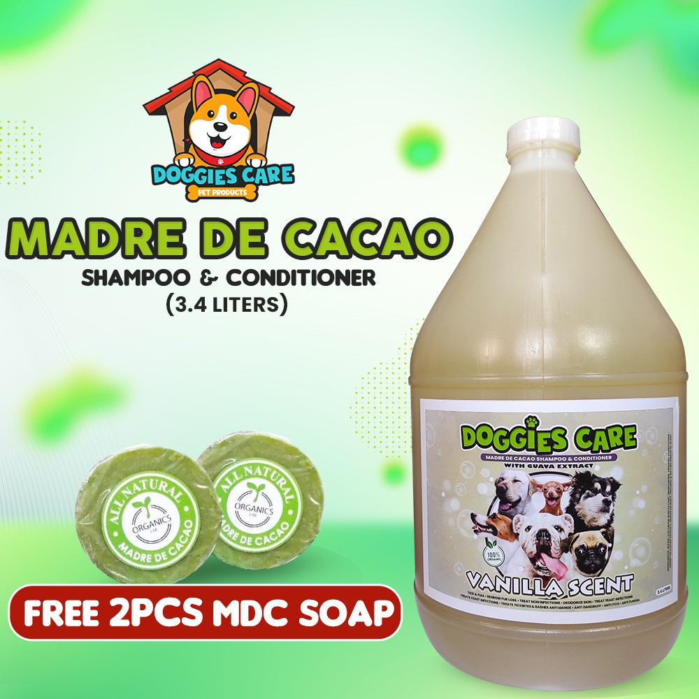 Madre de Cacao Shampoo & Conditioner with Guava Extract Vanilla Scent