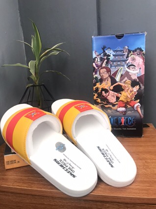 skechers x one piece slides