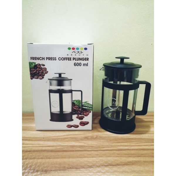 Besuto French Press Available in 350ml and 600ml capacity Shopee