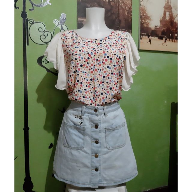 jeans ka skirt