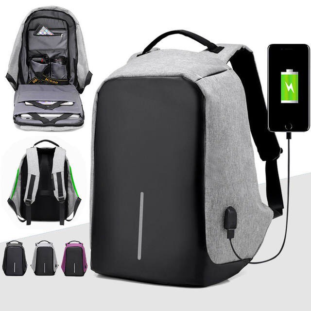 Anti theft backpack School Backpack Travel Backpack | Shopee Philippines