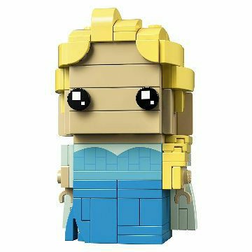 lego elsa brickheadz