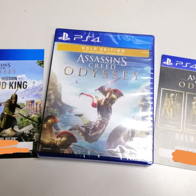 assassin's creed odyssey ultimate edition ps4