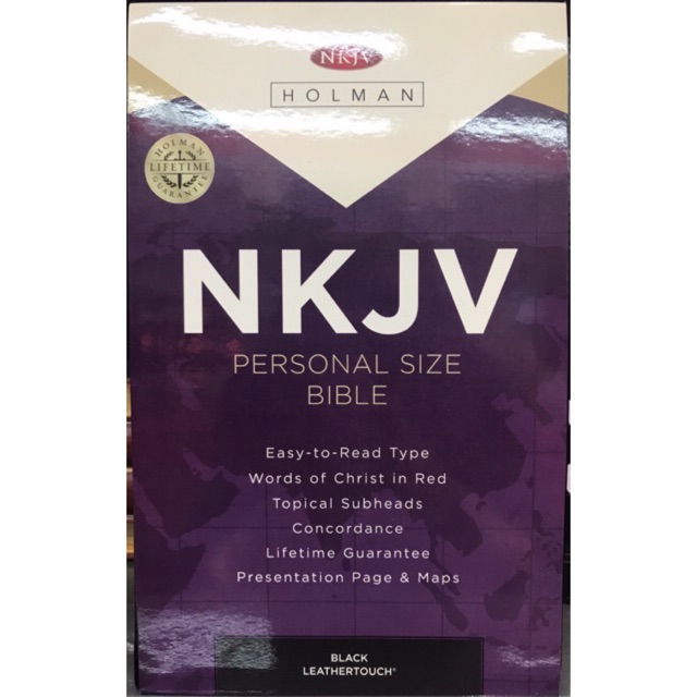 Nkjv New King James Version Bible Shopee Philippines