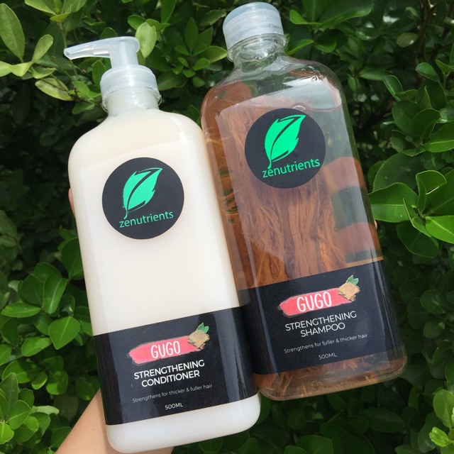 Zenutrients Gugo Strengthening Shampoo Conditioner Shopee Philippines