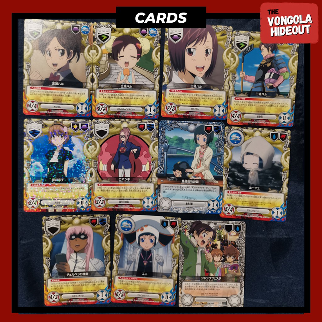 Katekyo Hitman Reborn Trading Cards Women Shopee Philippines